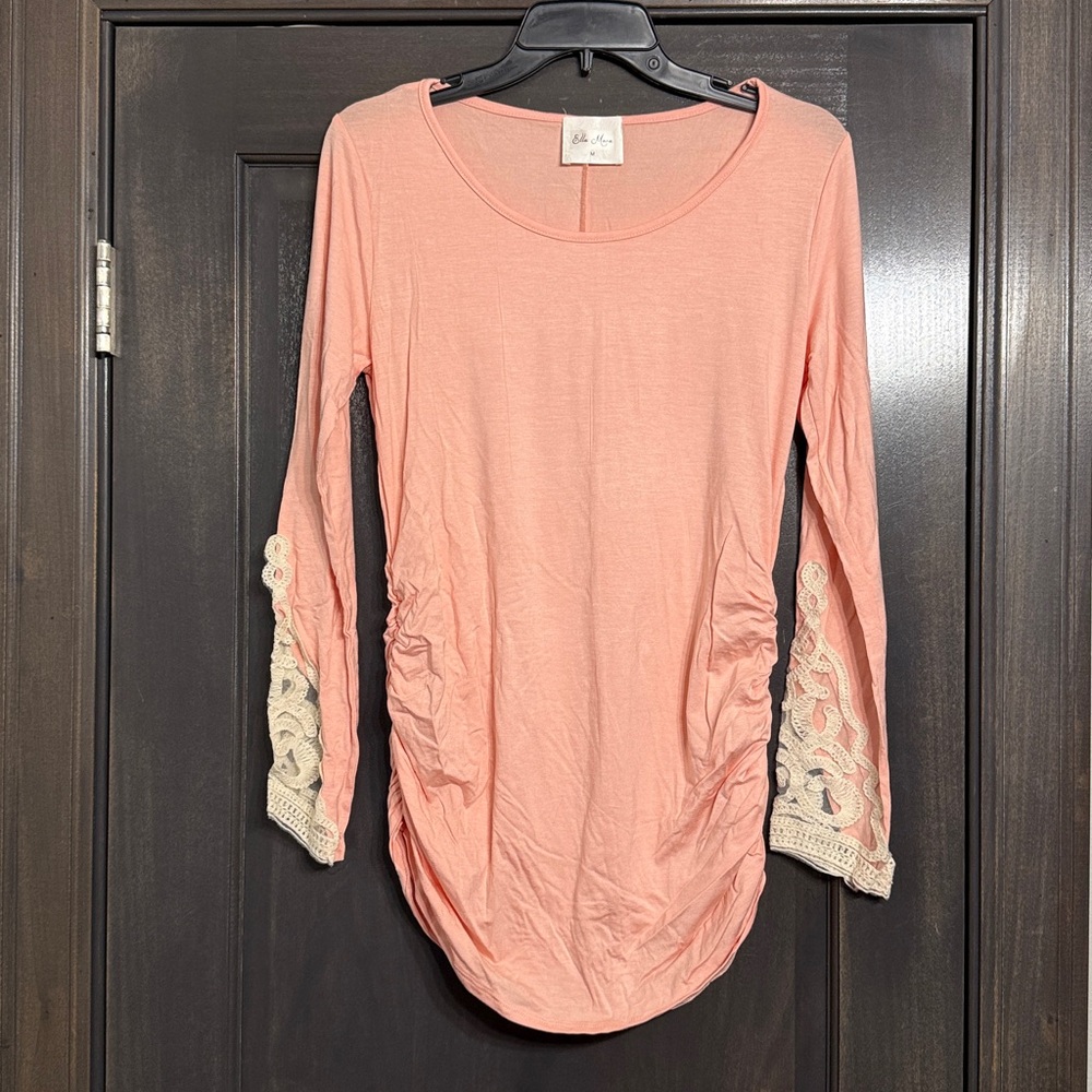 Ella Mara NWOT long sleeve peach Top Multiple‎ sizes